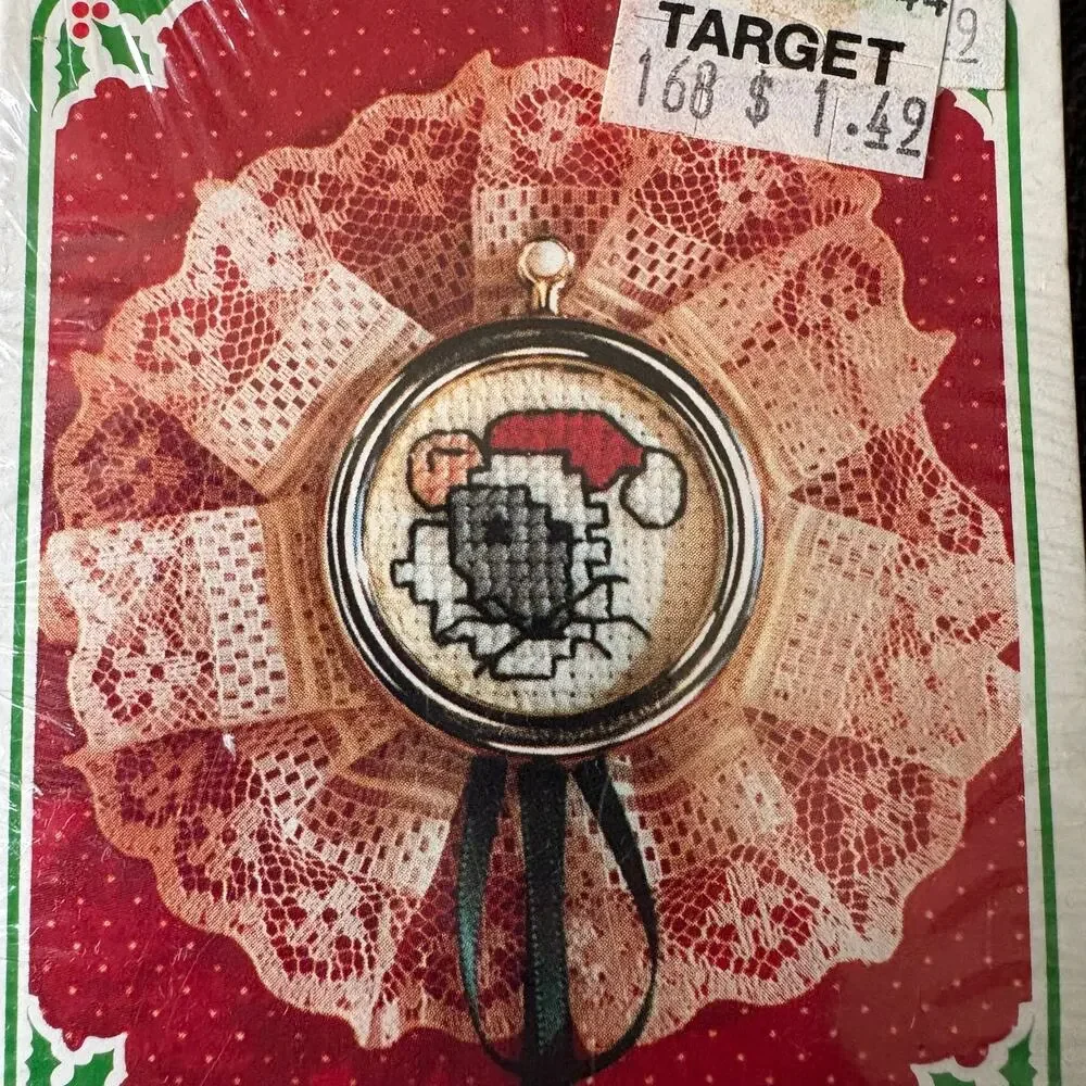 Vintage counted cross